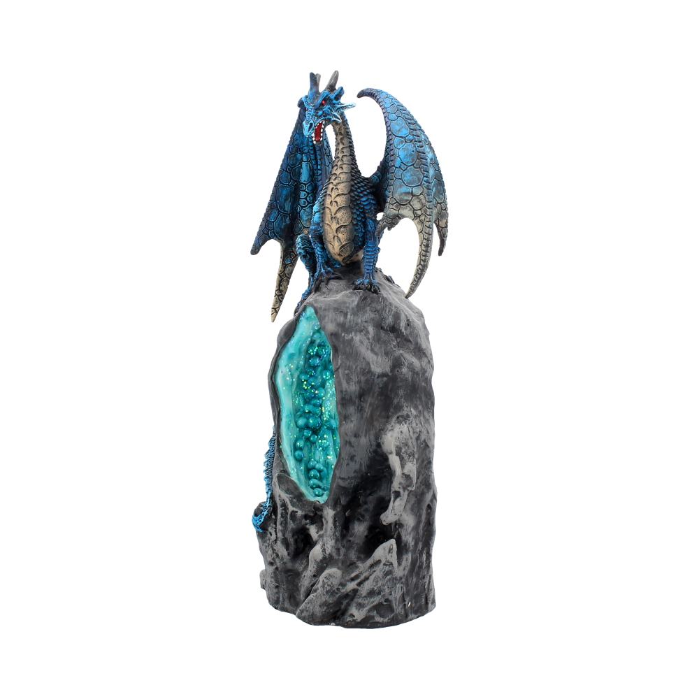 Frostwings Gateway Figurine Blue Dragon Crystal Light Up Ornament Frostwings 27cm 2