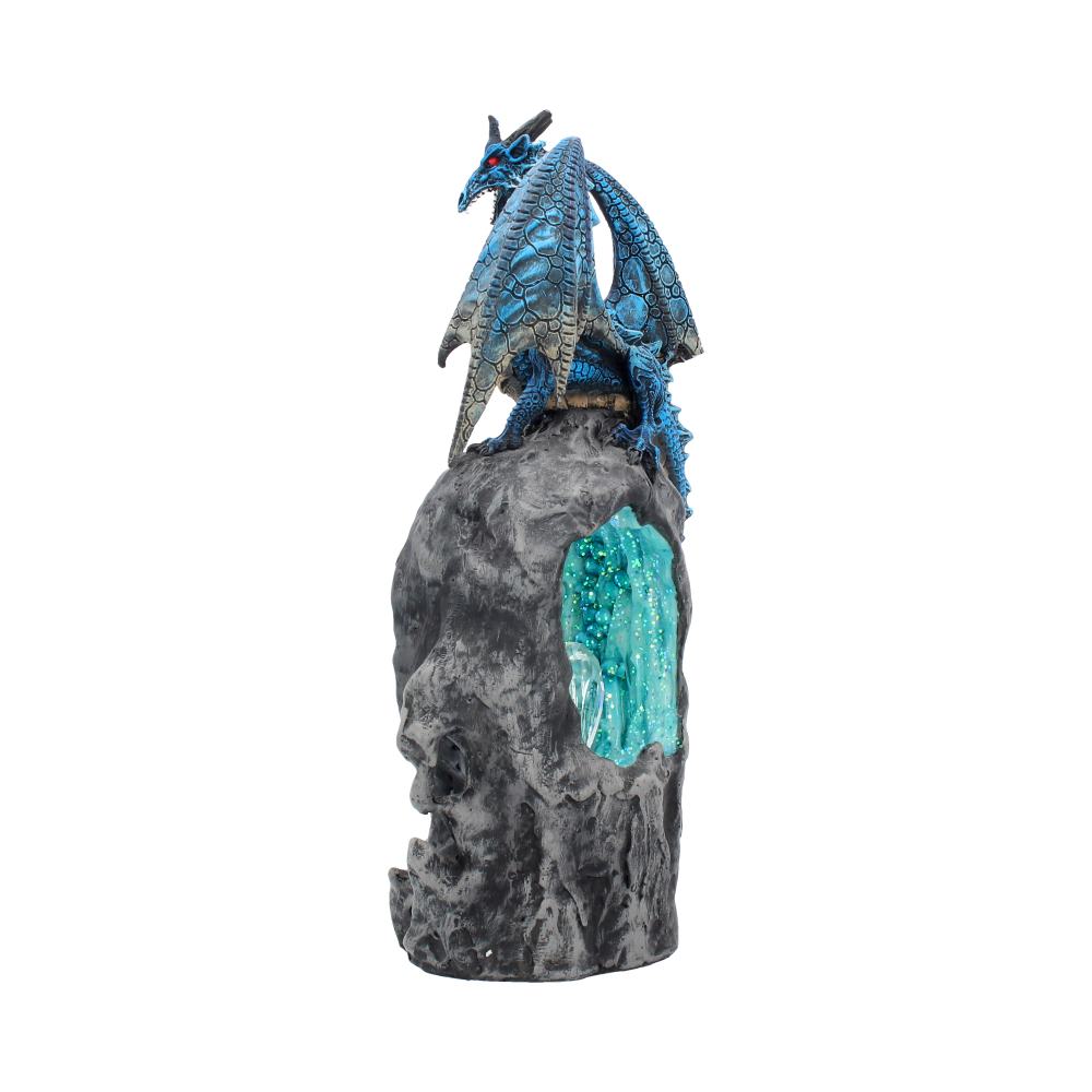 Frostwings Gateway Figurine Blue Dragon Crystal Light Up Ornament Frostwings 27cm 3