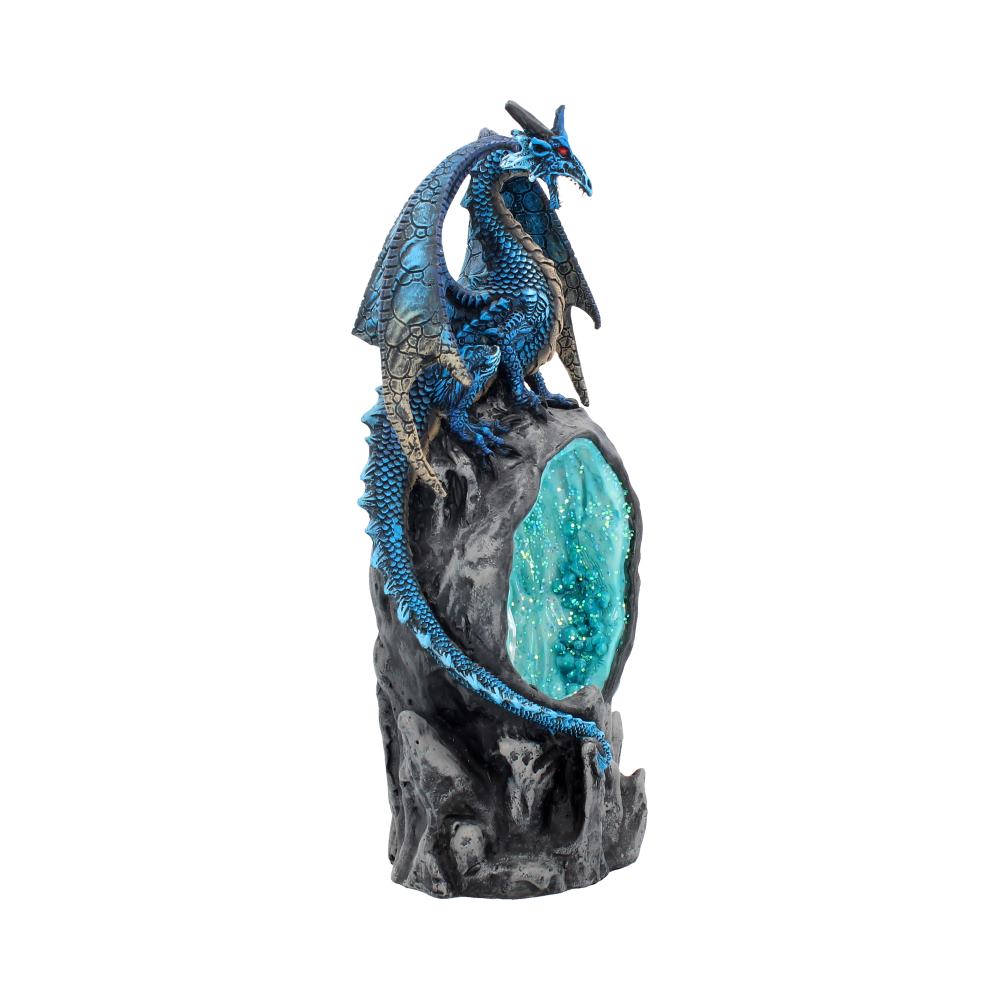 Frostwings Gateway Figurine Blue Dragon Crystal Light Up Ornament Frostwings 27cm 6