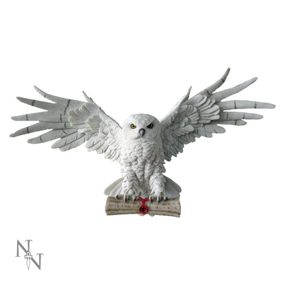 The Emissary Magical Owl Wallmounted Art Figurine 49cm 1