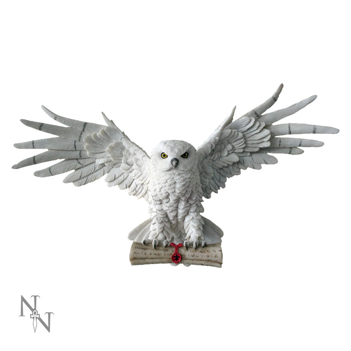 The Emissary Magical Owl Wallmounted Art Figurine 49cm