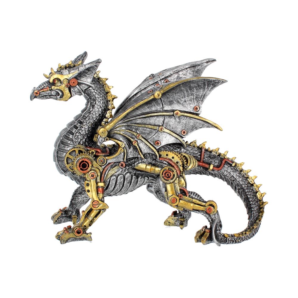 Dracus Machina Steampunk Dragon Figurine 31.5cm 1