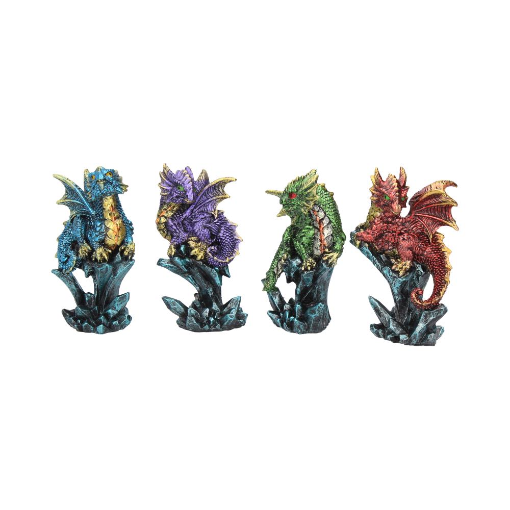 Dragonling Brood Set of 4 Dragon Figurines 1