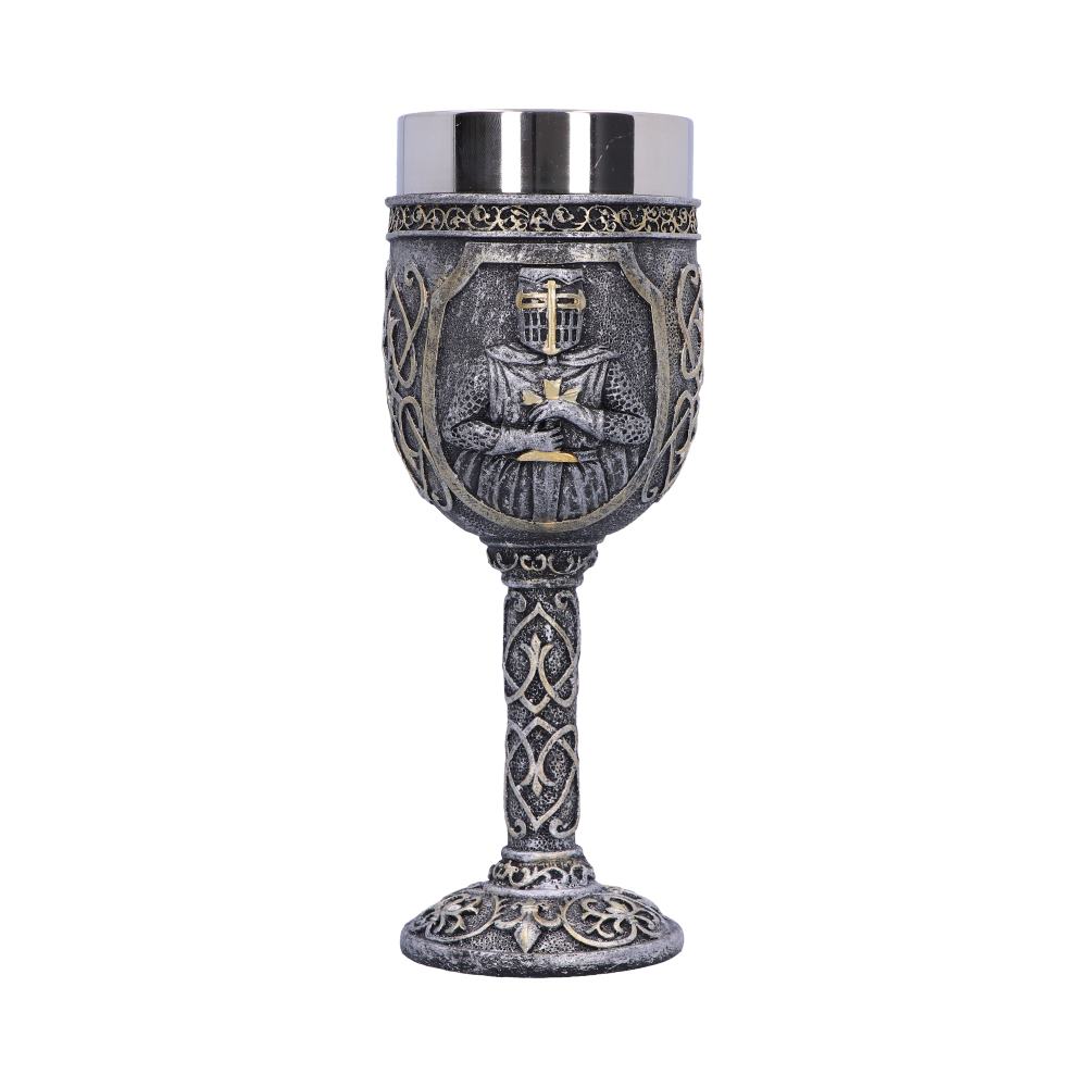 Armoured Medieval Knight Soldier Goblet 19cm 3