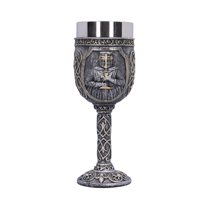 Armoured Medieval Knight Soldier Goblet 19cm 3