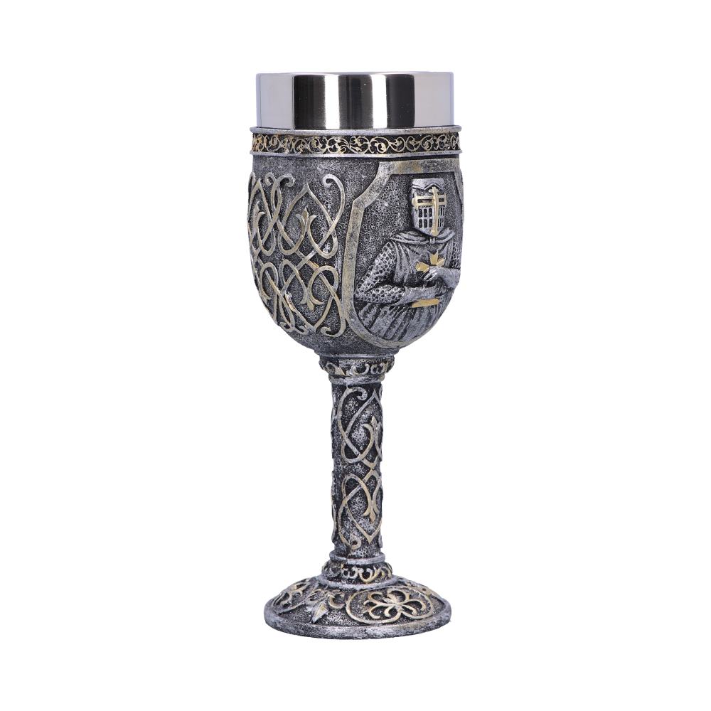 Armoured Medieval Knight Soldier Goblet 19cm 4