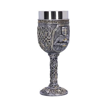 Armoured Medieval Knight Soldier Goblet 19cm 4