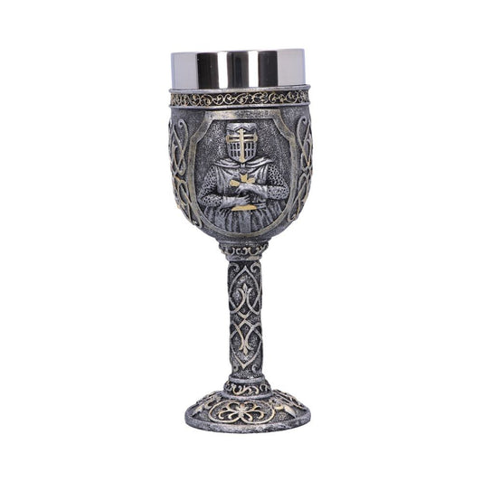 Armoured Medieval Knight Soldier Goblet 19cm 1