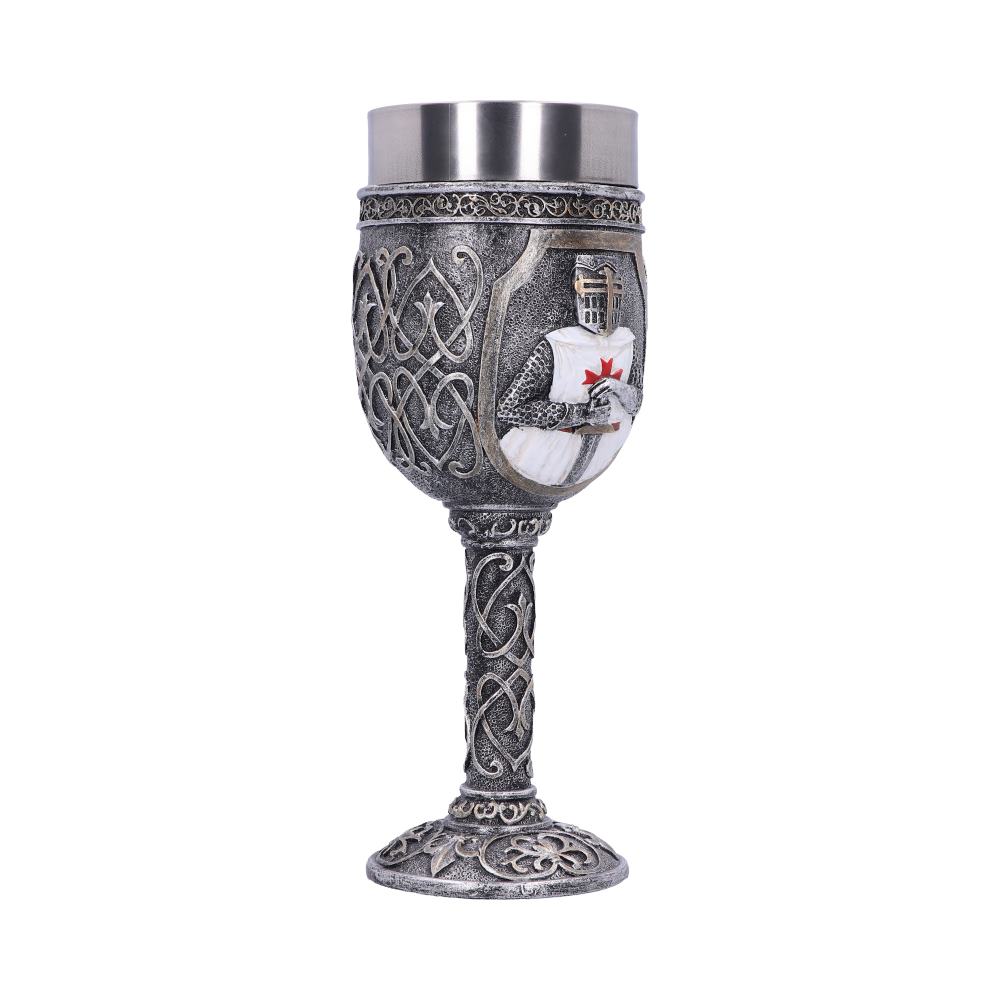Templars Medieval Knight Goblet 19cm Drinking Mug 3