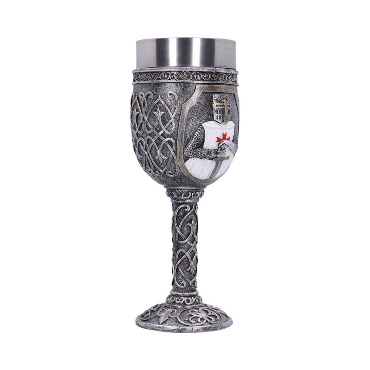 Templars Medieval Knight Goblet 19cm Drinking Mug