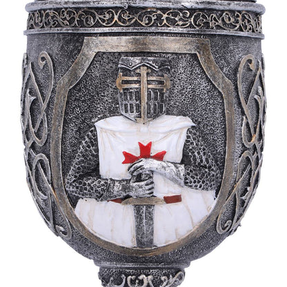 Templars Medieval Knight Goblet 19cm Drinking Mug 6