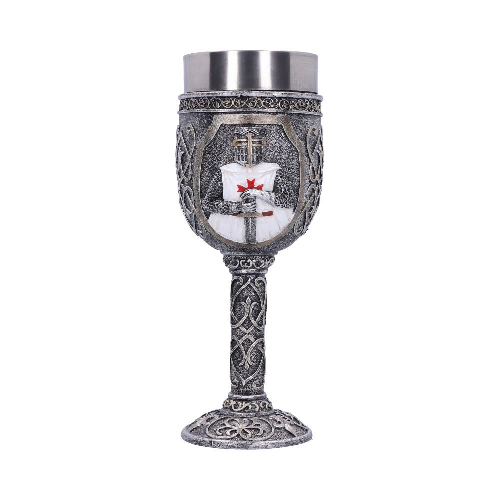 Templars Medieval Knight Goblet 19cm Drinking Mug 1