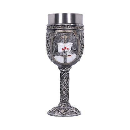 Templars Medieval Knight Goblet 19cm Drinking Mug 1
