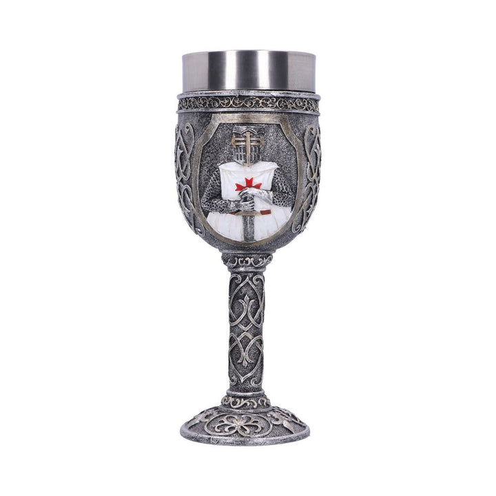 Templars Medieval Knight Goblet 19cm Drinking Mug