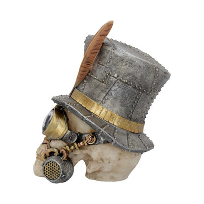 Count Archibald Steampunk Top Hat Skull 19.5cm 3