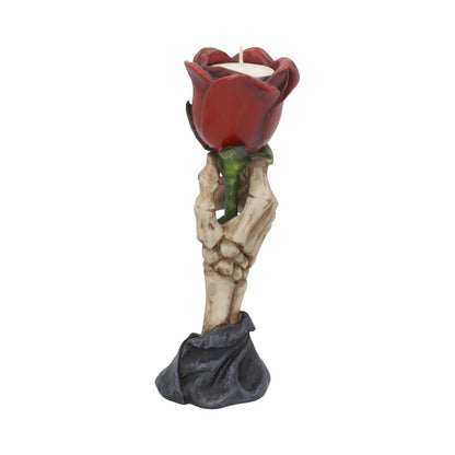 Eternal Flame Romantic Skeleton Hand Tealight Holder 20.5cm 3