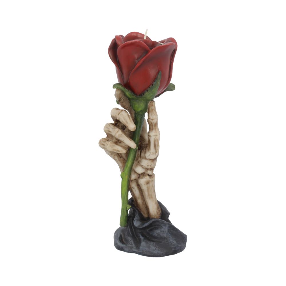 Eternal Flame Romantic Skeleton Hand Tealight Holder 20.5cm 1