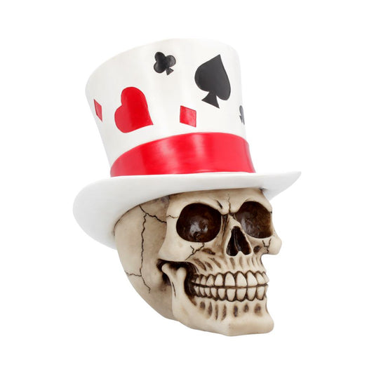 Casino Jack Lucky Top Hat Skull 20cm 1