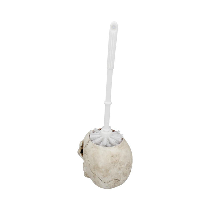 Brush with Death Skull Toilet Holder 16.4cm 4