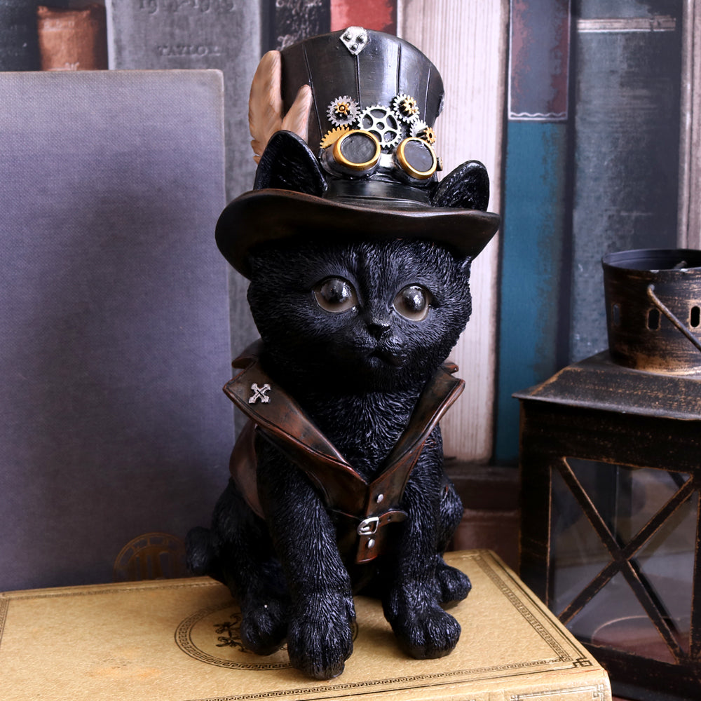 Cogsmiths Adorable Steampunk Cat 18.5cm 5