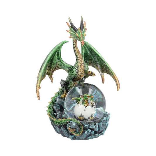 Emerald Oracle Green Dragon Fortune Seer Figurine 19cm 1