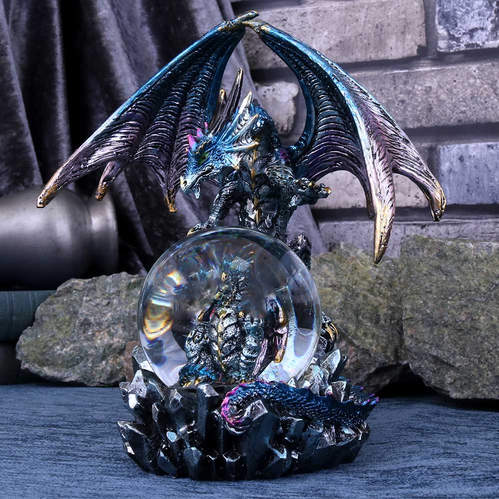 Azul Oracle Blue Dragon Fortune Seer Figurine 19cm 6
