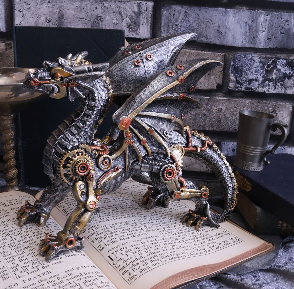Small Dracus Machina Mechanical Dragon Figure 20.5cm 5