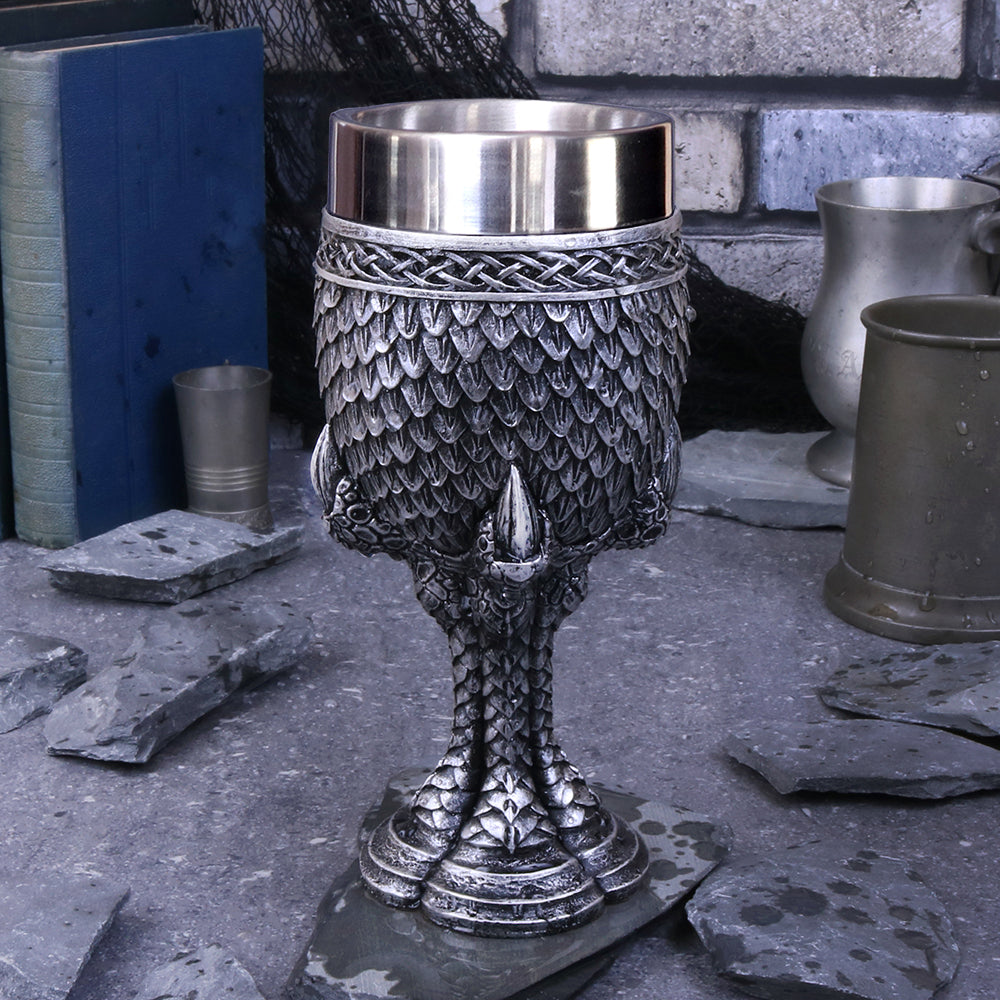Grey Scale Dragon Claw Goblet 16.7cm 7
