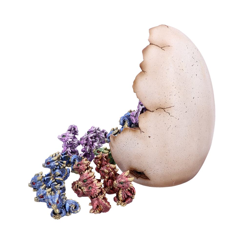 Geode Gathering 36 Piece Light Up Dragon Egg Set 24.8cm 2
