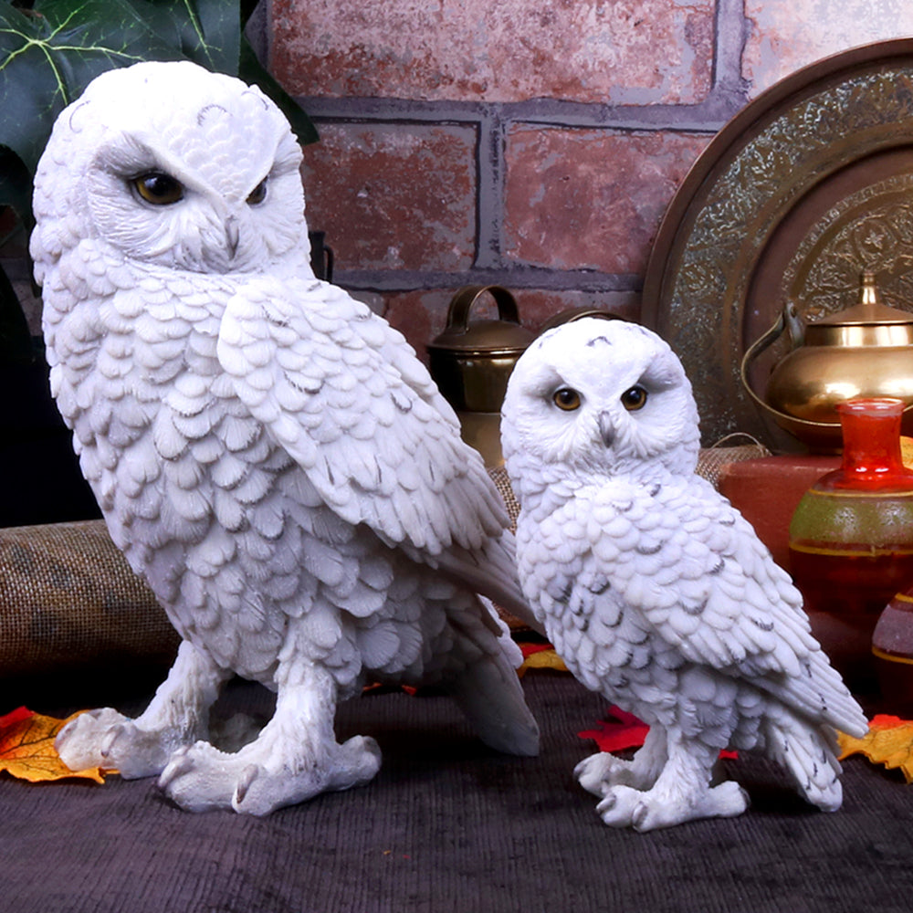 Snowy Watch Large White Owl Ornament 20cm