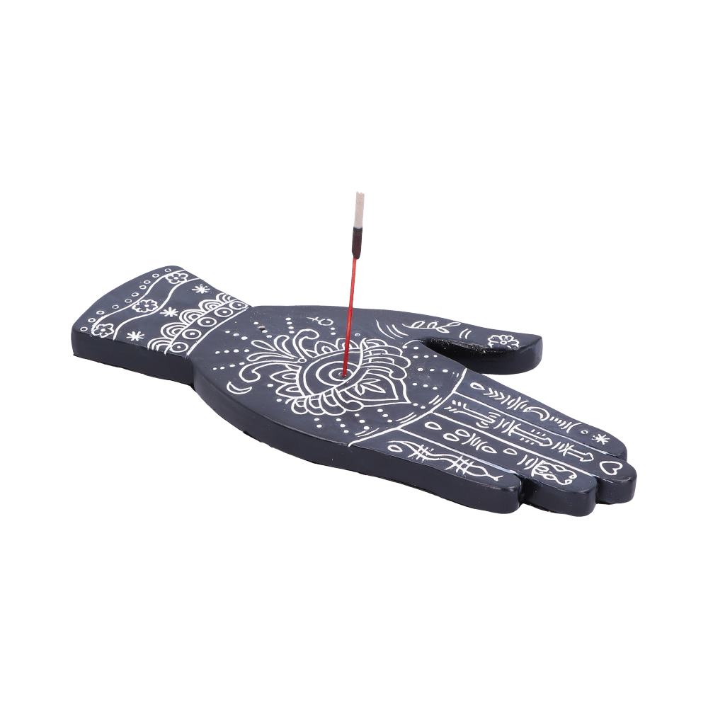 Set of Four Hamsa Hand of God Incense Stick Burners