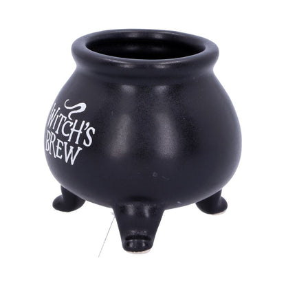 Small Black Witchs Brew Cauldron Pot Trinket Set of Four 7cm 2
