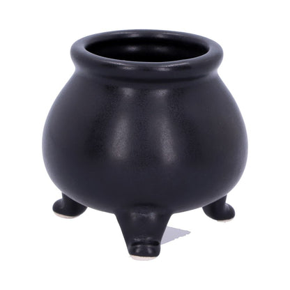 Small Black Witchs Brew Cauldron Pot Trinket Set of Four 7cm 3