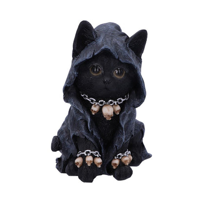 Reapers Feline Cloaked Grim Reaper Cat Figurine 16cm 1