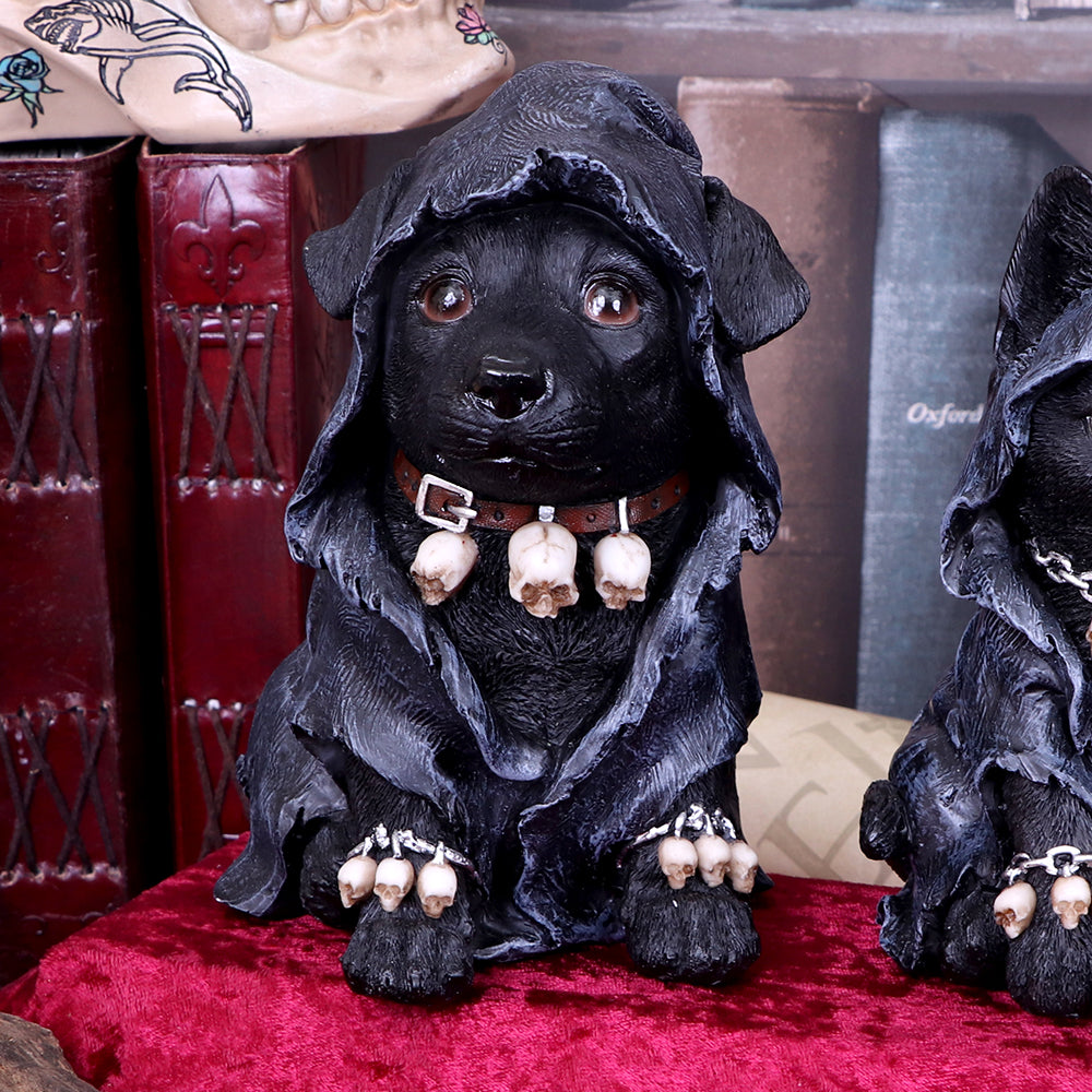 Reapers Canine Cloaked Grim Reaper Dog Figurine 17cm 5