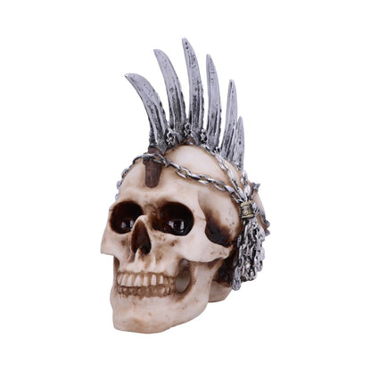 Chain Blade Mohican Mohawk Knife Skull Ornament 17.5cm 1