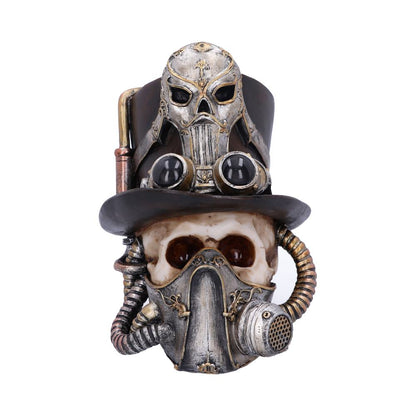 Steampunk Breathe Easy Venetian Mask Skull Ornament 19.5cm 1
