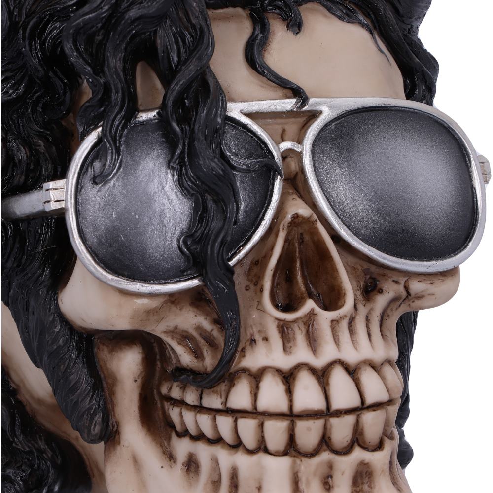 Bad Michael Jackson King of Pop Inspired Skull Ornament 16.5cm 5