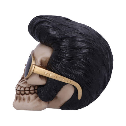 Uh Huh The King Elvis Skull Figurine 17cm 3
