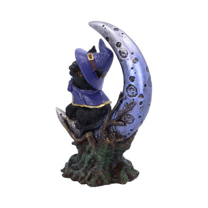 Sooky Witches Familiar Black Cat and Crescent Moon Figurine 11.5cm 2