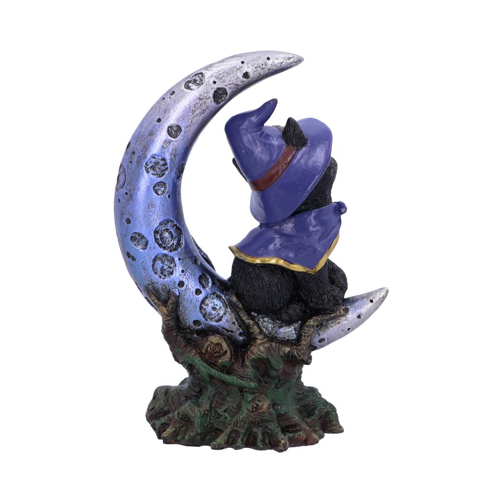 Sooky Witches Familiar Black Cat and Crescent Moon Figurine 11.5cm 3