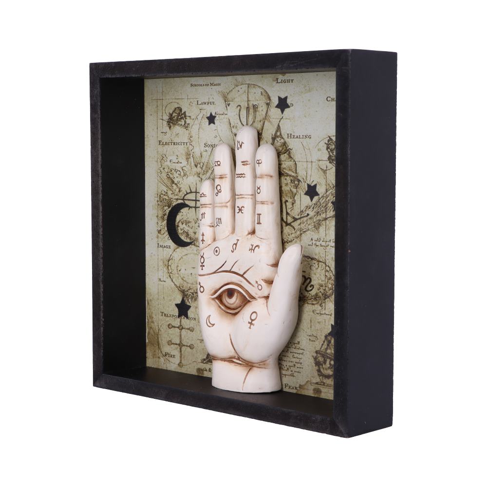 Palmistry Companion Framed Chiromancy Wall Mounted Art 20.2cm 2