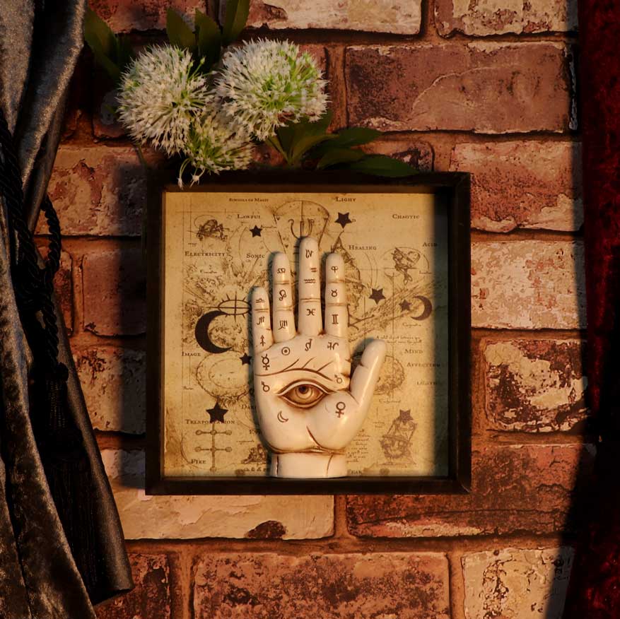 Palmistry Companion Framed Chiromancy Wall Mounted Art 20.2cm 7