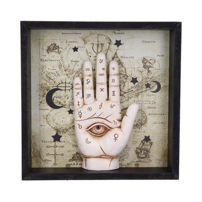 Palmistry Companion Framed Chiromancy Wall Mounted Art 20.2cm 1