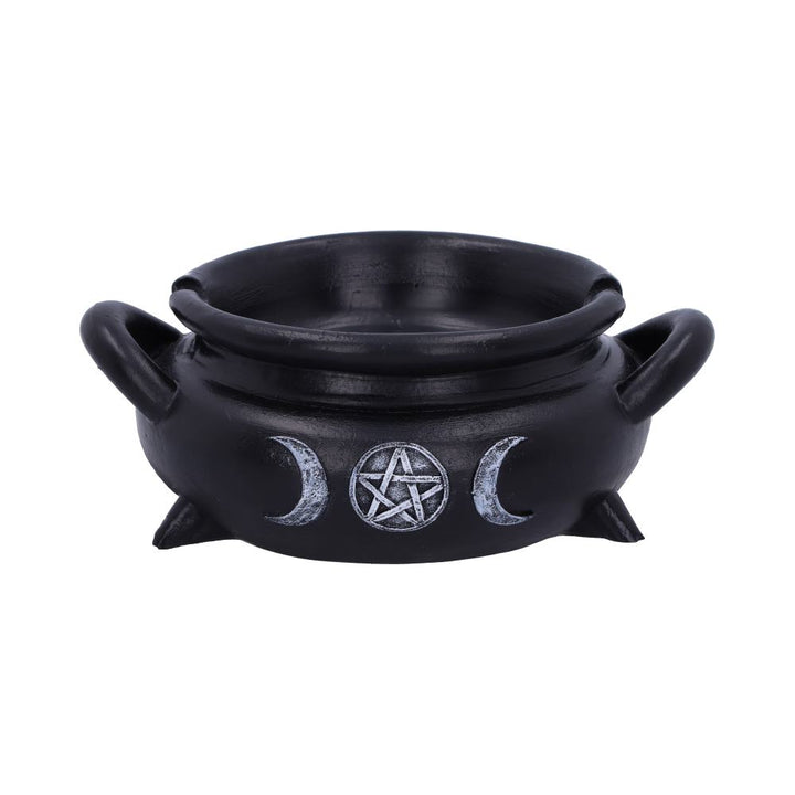 Set of Six Cauldron Bubble Witch Wiccan Incense Stick Burners 13cm