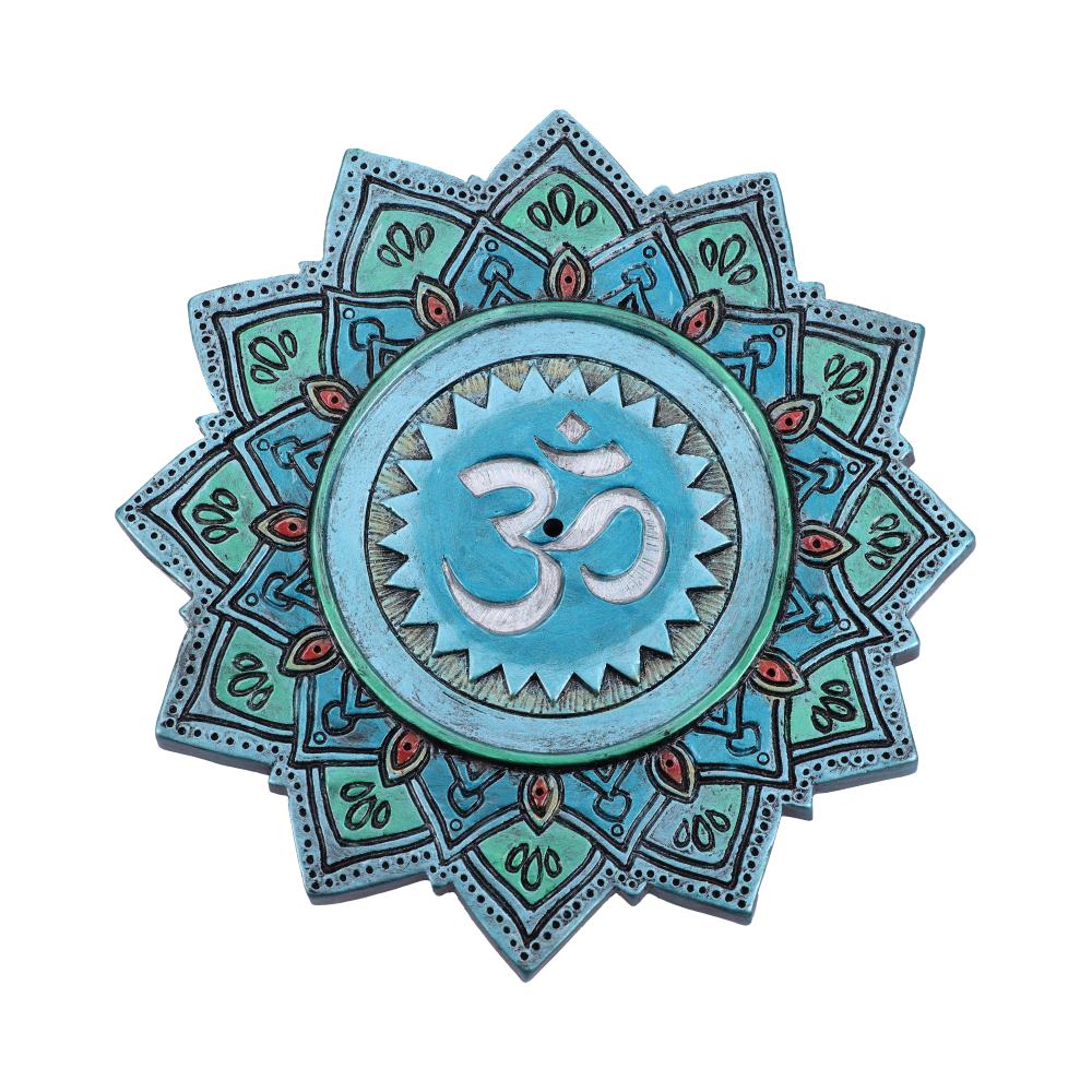 Set of 4 Om Sacred Sound Hindu Symbol ShabdaBrahman Incense Stick Burner 13.5cm 1