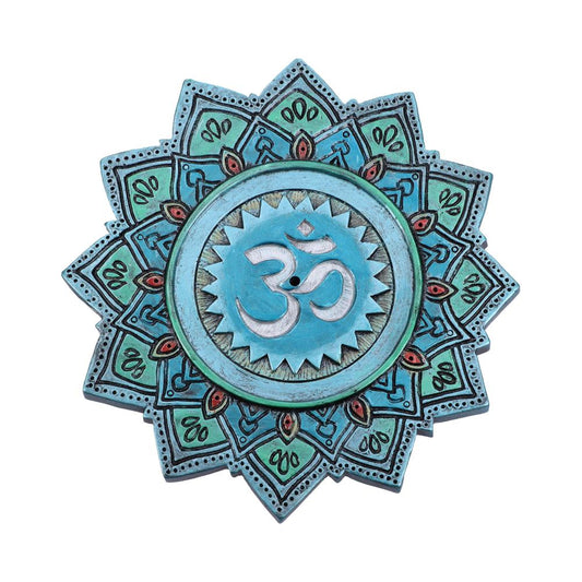 Set of 4 Om Sacred Sound Hindu Symbol ShabdaBrahman Incense Stick Burner 13.5cm 1