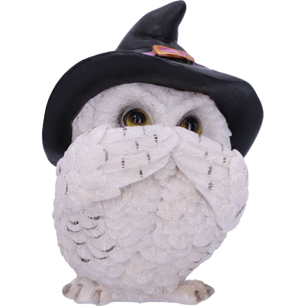 Three Wise Feathered Familiars Owl Figures 9cm 6