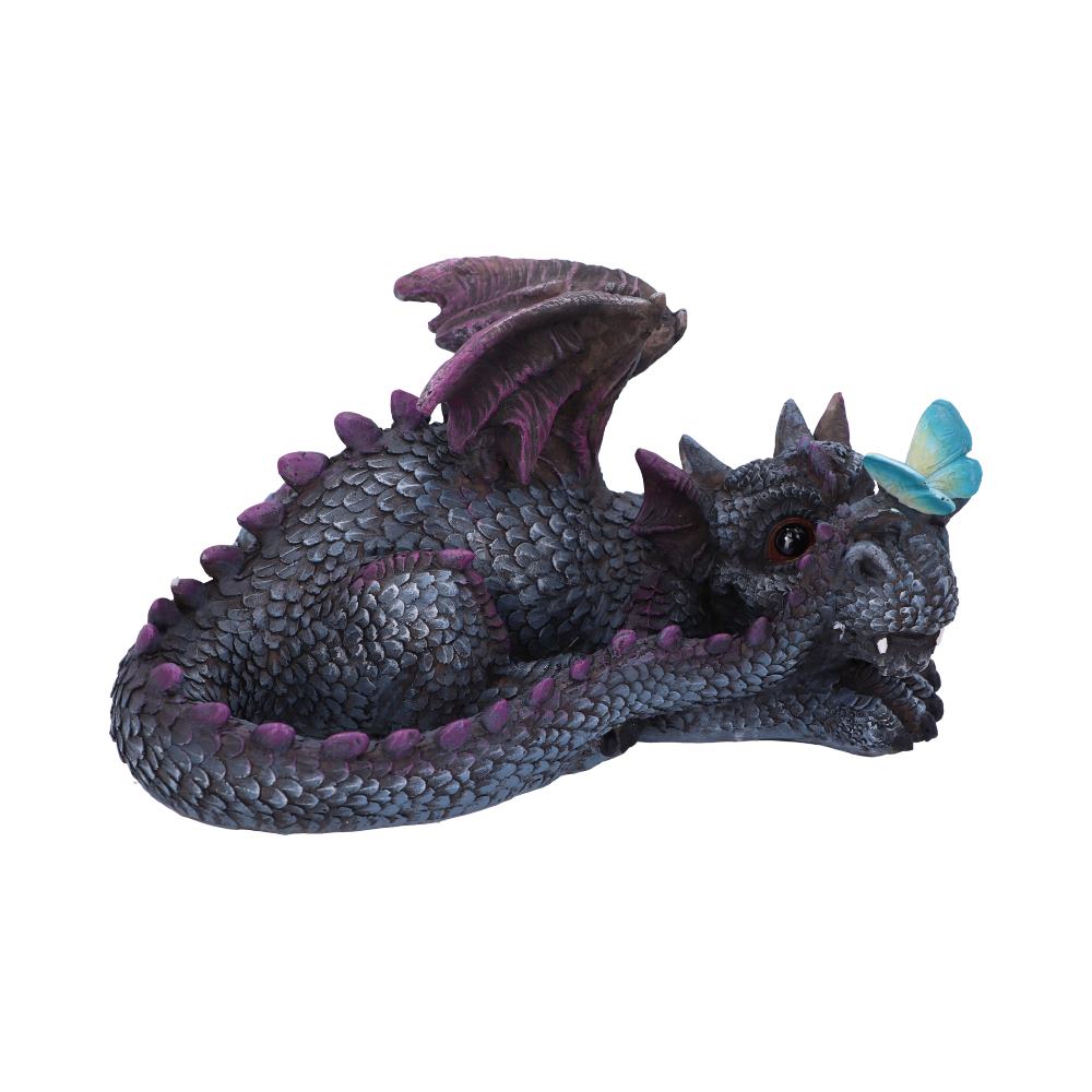 Butterfly Rest Dragon Figurine 19cm 1