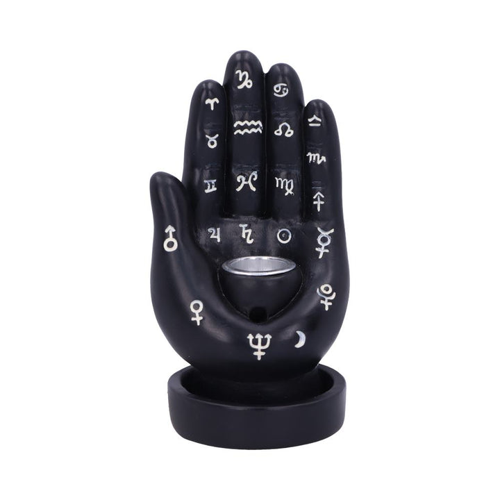 Hand Back Flow Burner Black 12cm Palmistry Backflow Incense